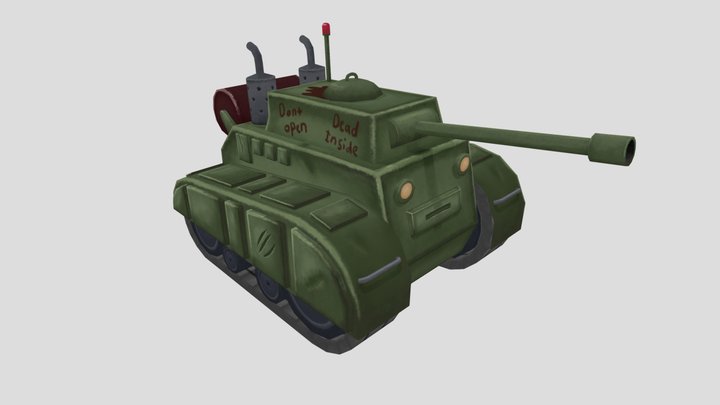 Tank 3D Model