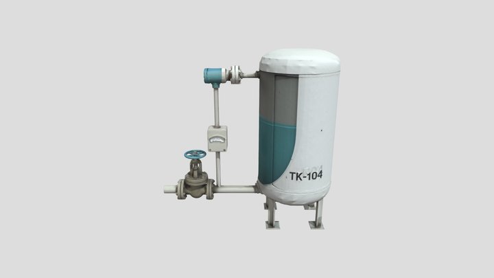 Tank TK-104 3D Model