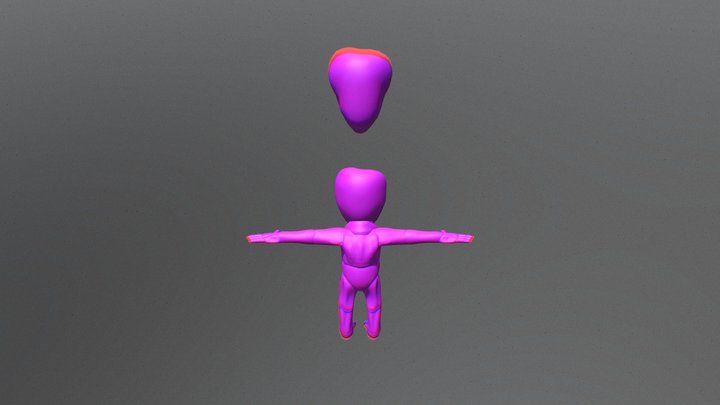Custom PC2 Ao Oni Model 3D Model