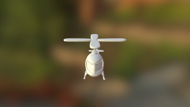 Helicoptero CHG 3D Model