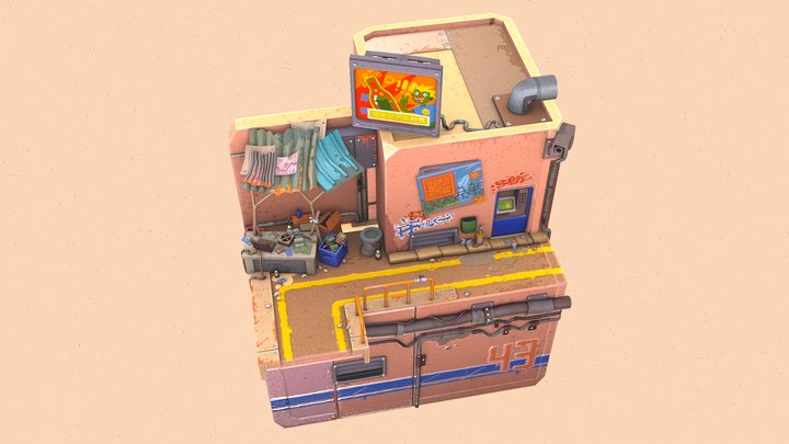 Surface - Kryzstof Maziarz Fan Art 3D Model