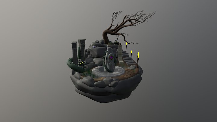 Diorama storm sanctuary WoW 3D Model