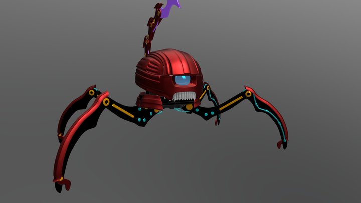 Scorpion Droid 3D Model
