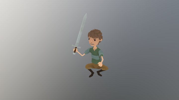 Stylized character 3D Model
