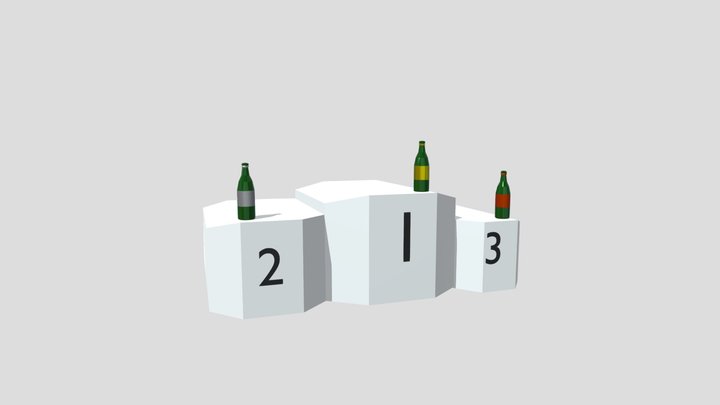 Podium 3D Model