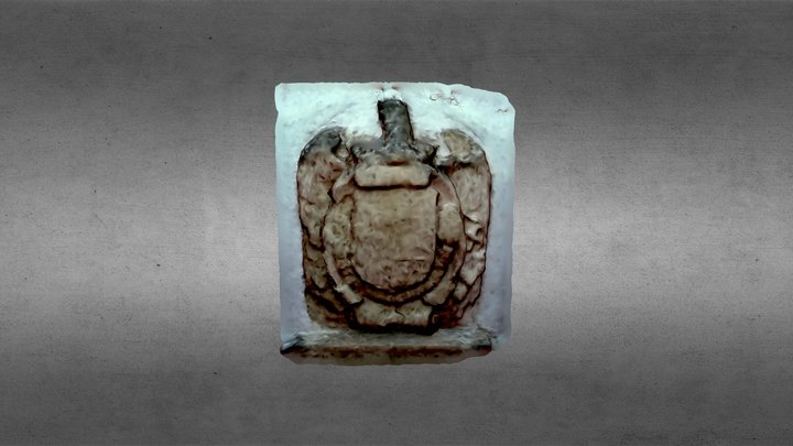 BLASÓN CARLOS I s. XVI 3D Model