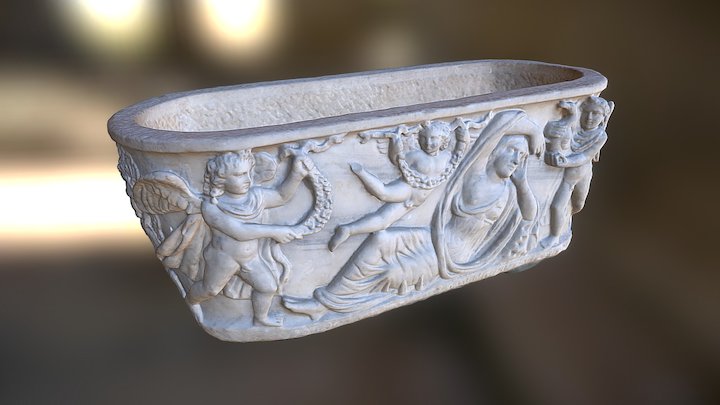 Sarcophagus with Ariadne – Free 3D Model STL