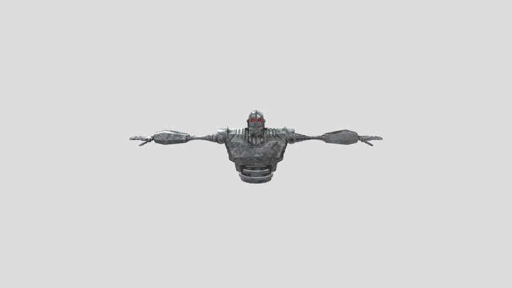 Dystopian Iron Giant 3D Model