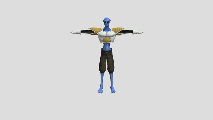Agent Avatar Sayain 3D Model
