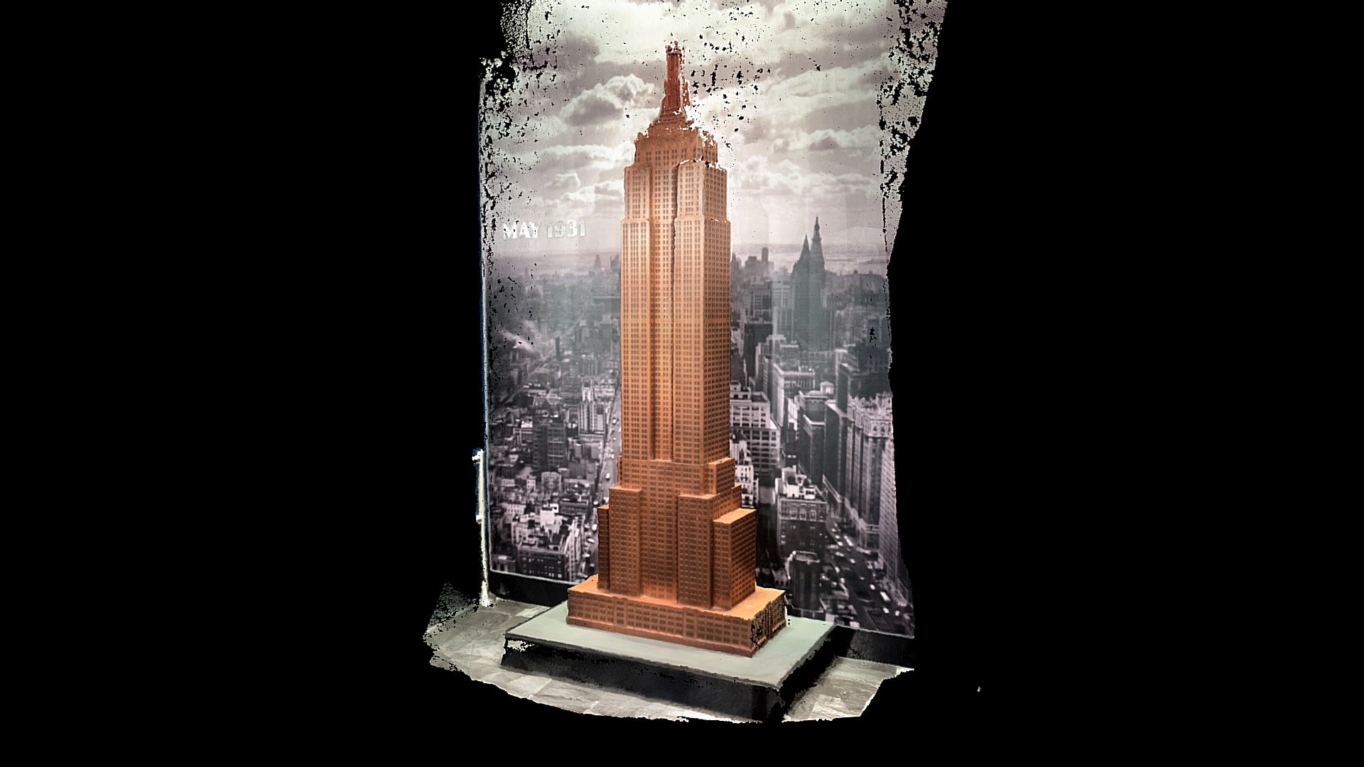 Empire State Building Scale Model 3D model by EveryPoint [87c89fa