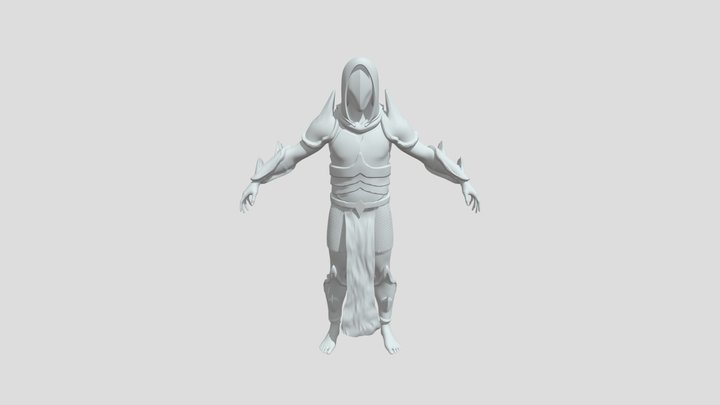 Royal Guard statue 3D Model