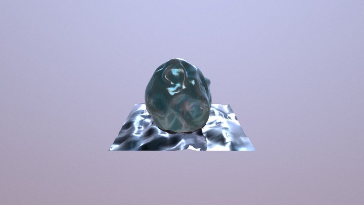 Frozen Creature part1 3D Model