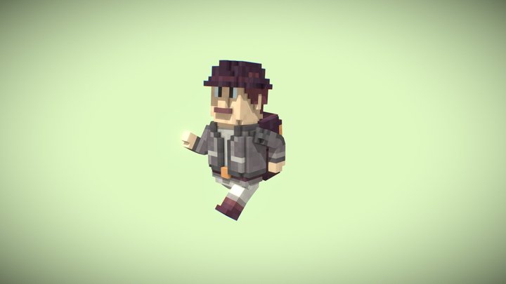 Beyond Death Character 3D Model