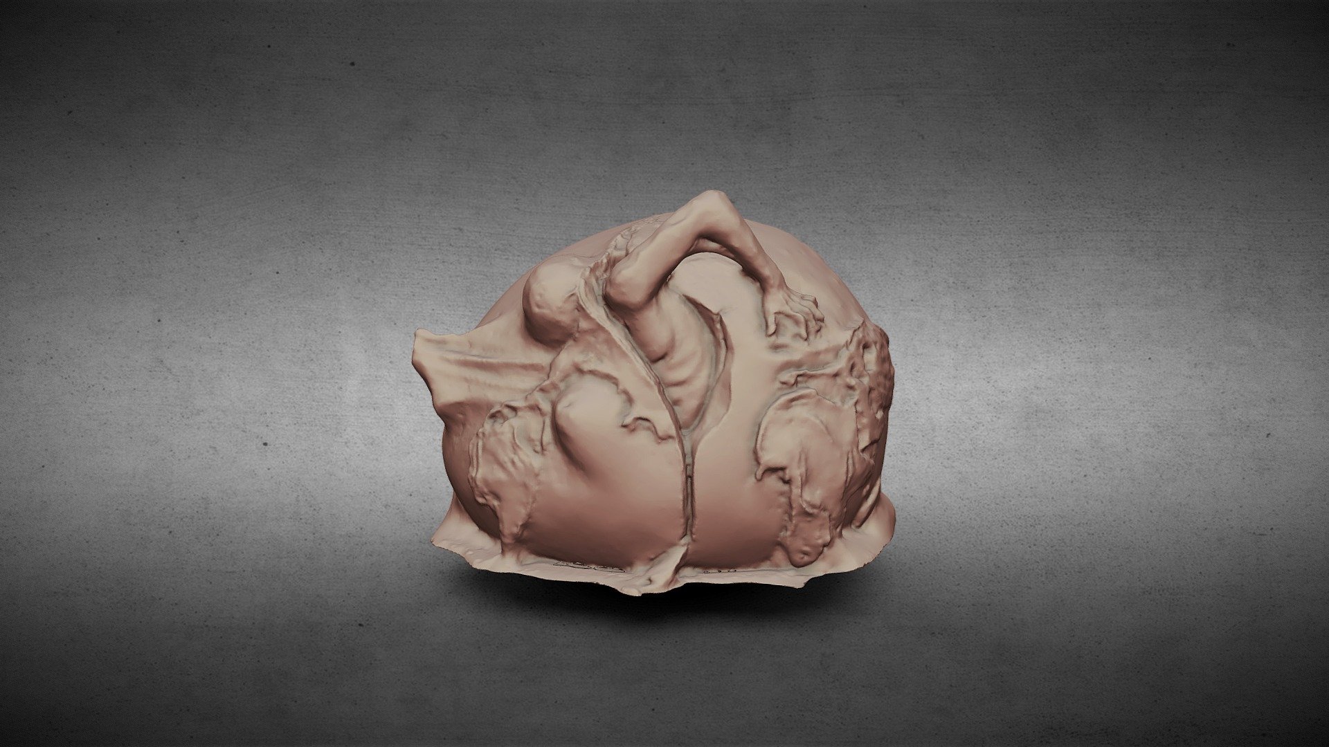 Salvador Dali 3D Model - Geopoliticus Child