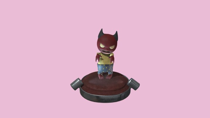 Trabalho Feito Em Faculdade 3D Model