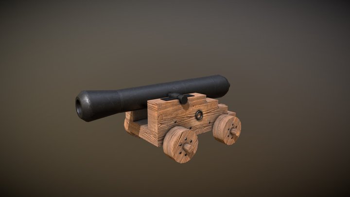 cannon 3D Model