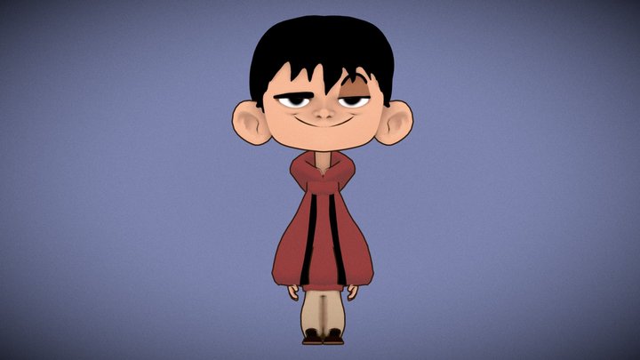 little boy 3D Model