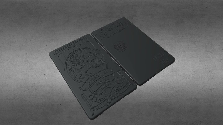 Replacement Panel for Billet Box part 2 3D Model