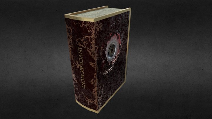 Free Asset: Book - INVEIGLEMENT 3D Model