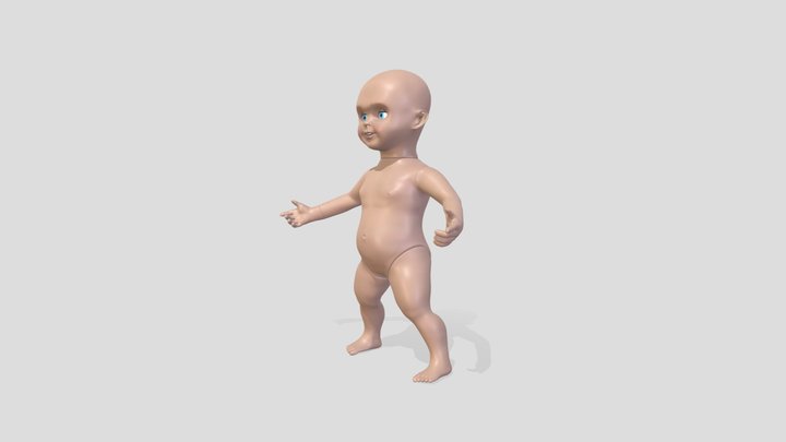 CHUCKY. TOY DOLL "Child's Play #2" 3D Model