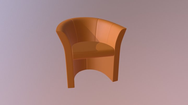 Кресло Лизи 3D Model