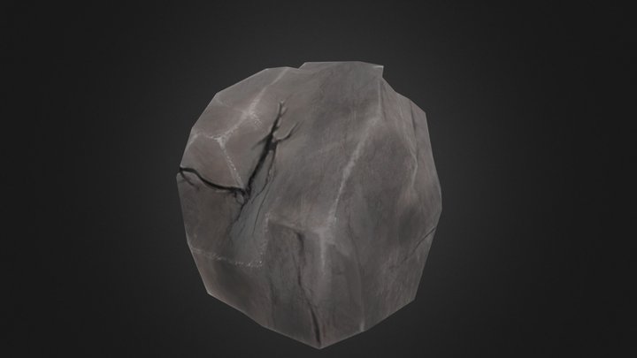 Generic Rock 01 3D Model