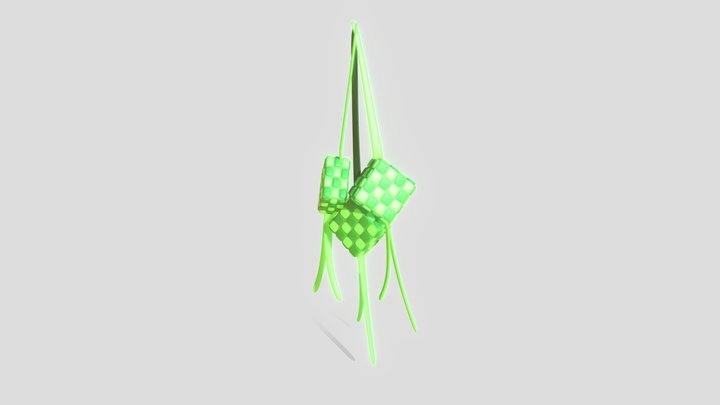 Ketupat - Ramadhan Series 3D Model