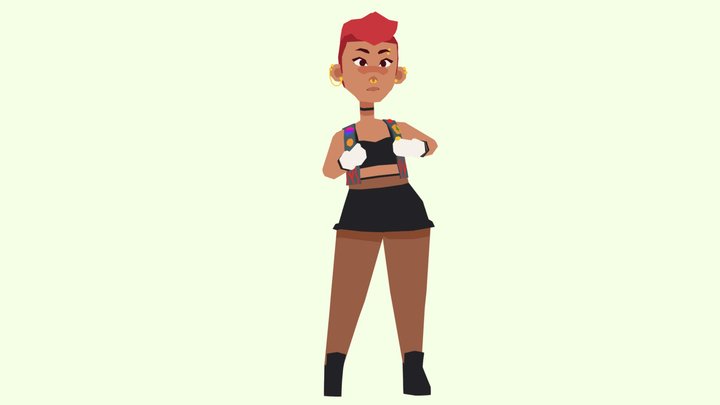 Aubrey Little 3D Model