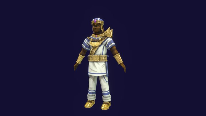 [Student Work]  Egyptian guard 3D Model