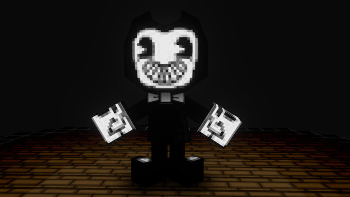 Low Poly Bendy - Bendy and The Ink Machine 3D Model