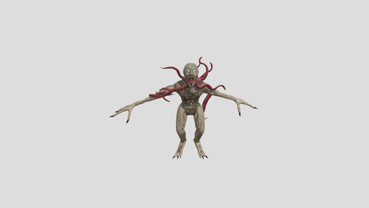 Tentacle-monster 3D models - Sketchfab