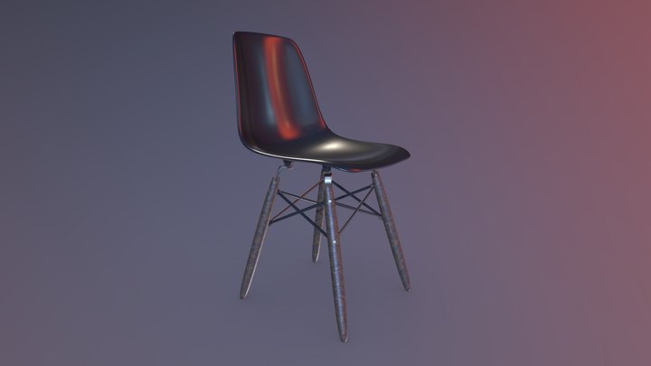 Birch Chair 3D Model