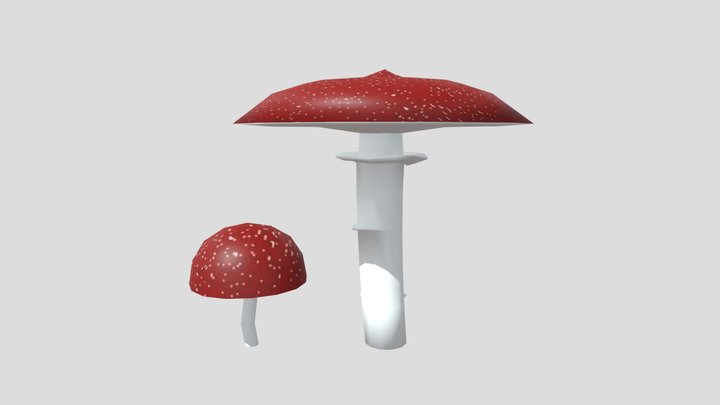 Cogumelos 3D Model