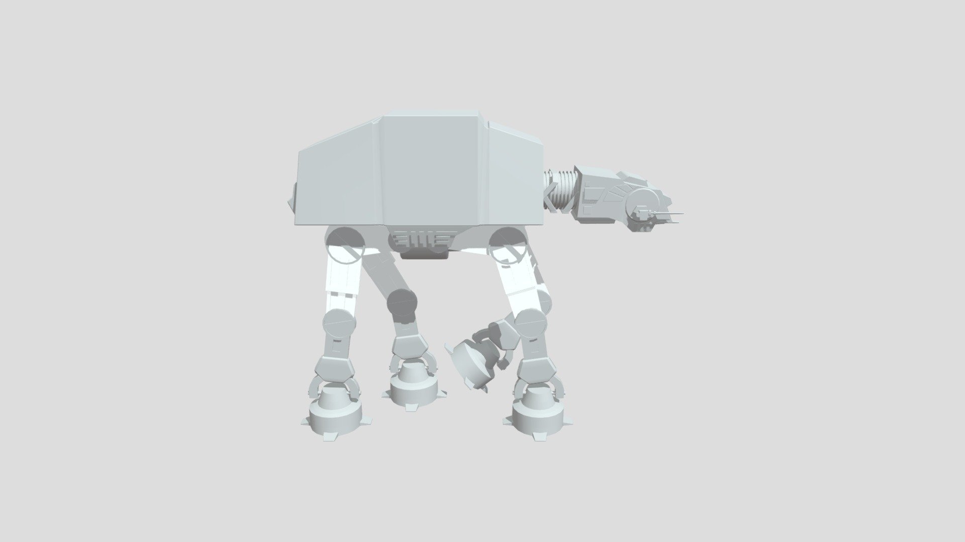 Star Wars ATAT - 3D Model By 3Eazyyy [87d6fd0] - Sketchfab