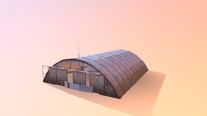 Hangar – Free 3D Model STL