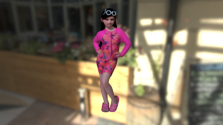 Girl model 3d 3D Model