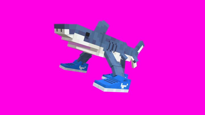 Tralalero 3D Model