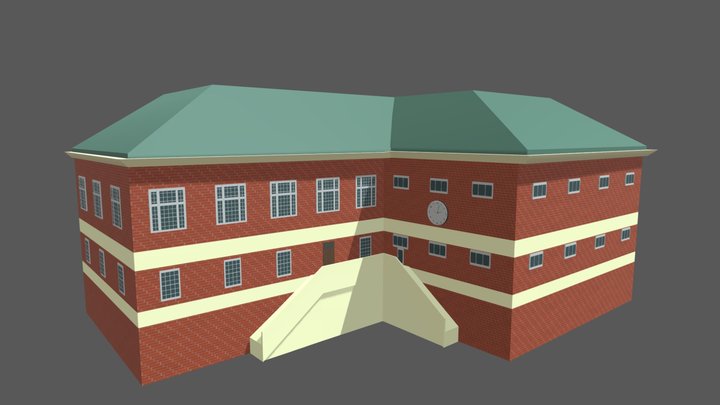 '87 Gymnasium 3D Model