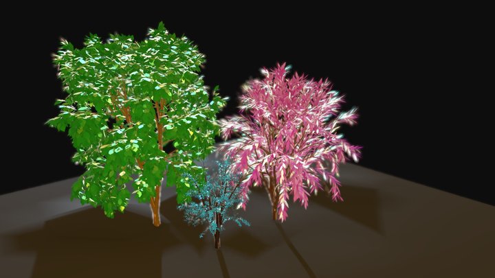 Semple Tree with Blender 3D Model