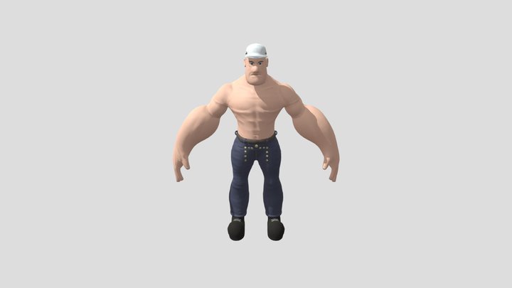 Popeye - by: caarloos_sj 3D Model