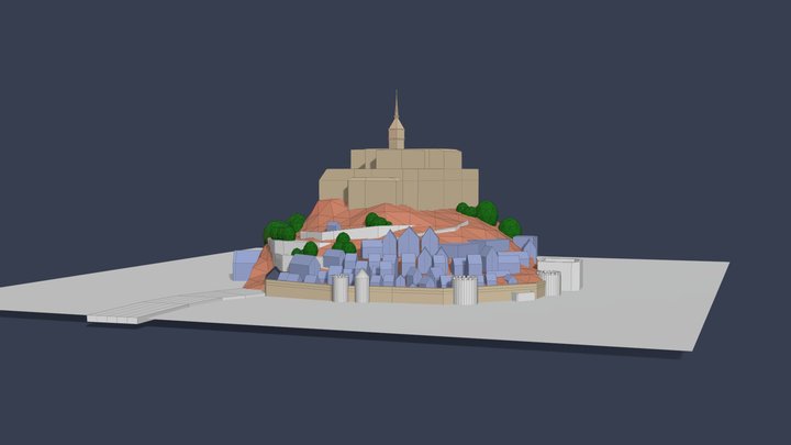 Island City-week2 final 3D Model