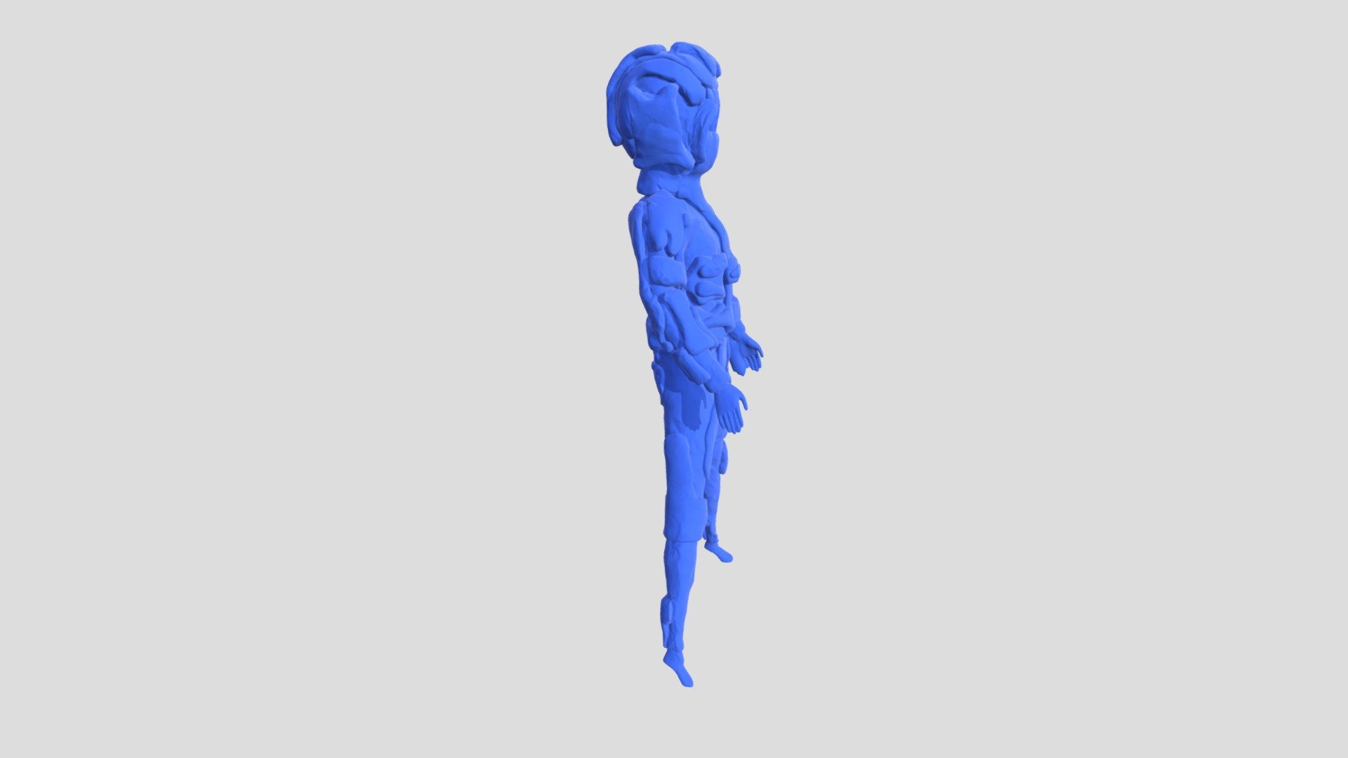Bear Head Blue