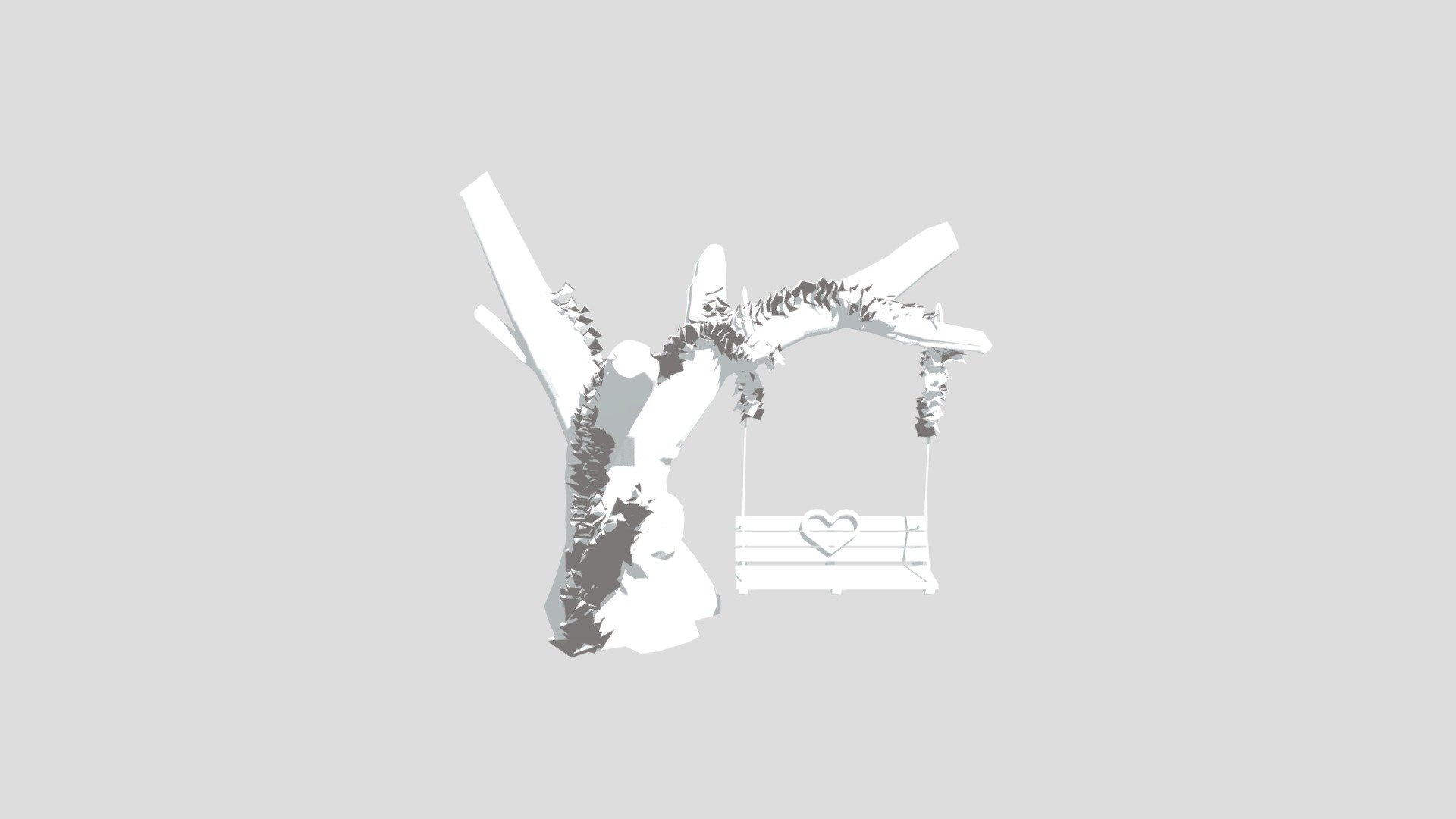 Fairy Garden-tree with swing