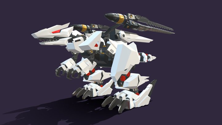Zoids- Berserk Fury 3D Model