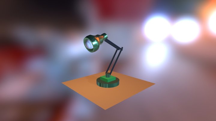 Lampara Examen 3D Model