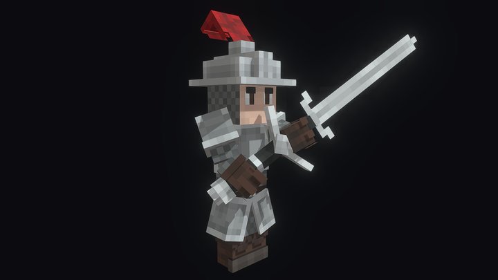 Swordsman 3D Model