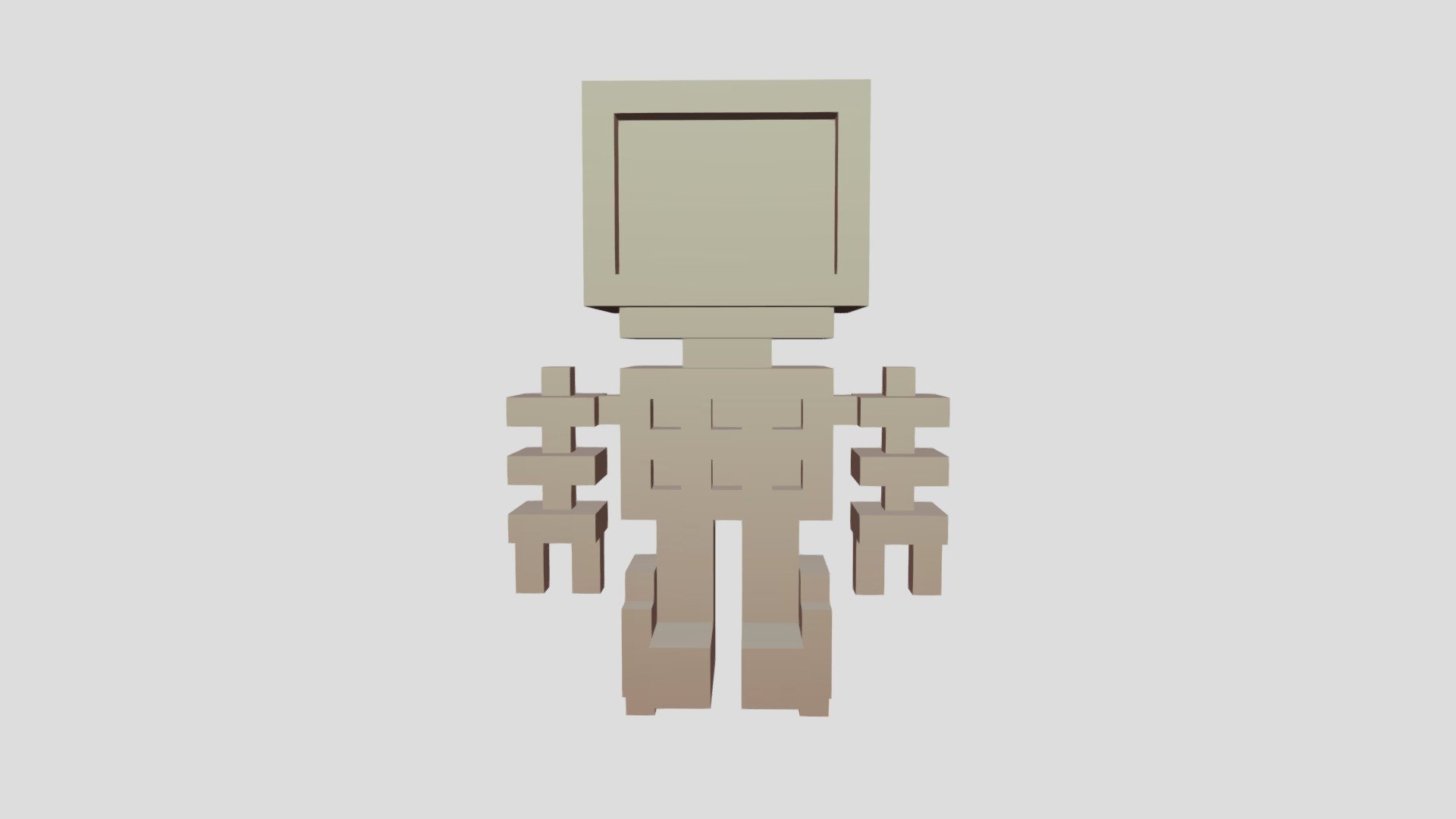 Robo-bot - Download Free 3D Model By Trockk (@Timrockk) [87dd20d ...