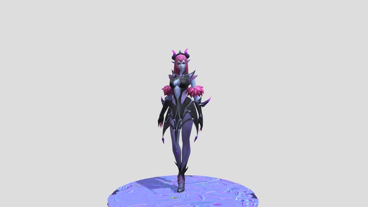 Selena Skin default (Animation) 3D Model