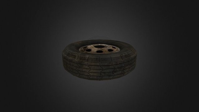 Tire_Capped 3D Model
