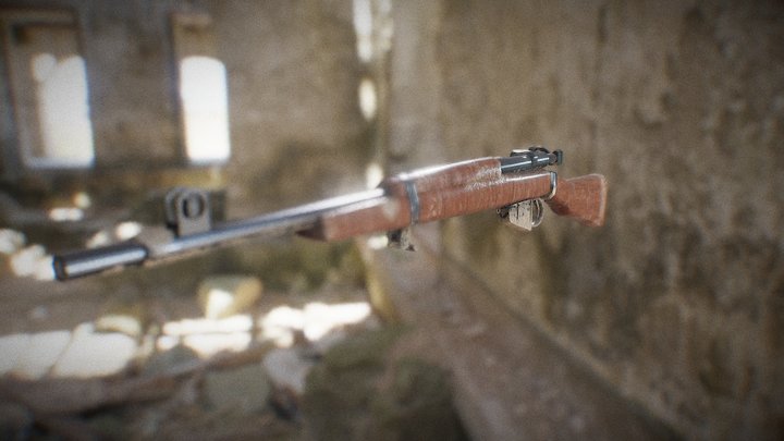 Lee-Enfield 3D Model